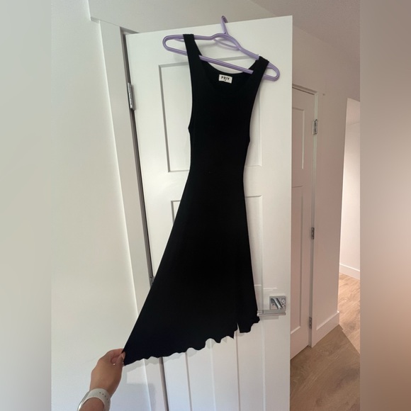 Black Slip Dress - Picture 2 of 4
